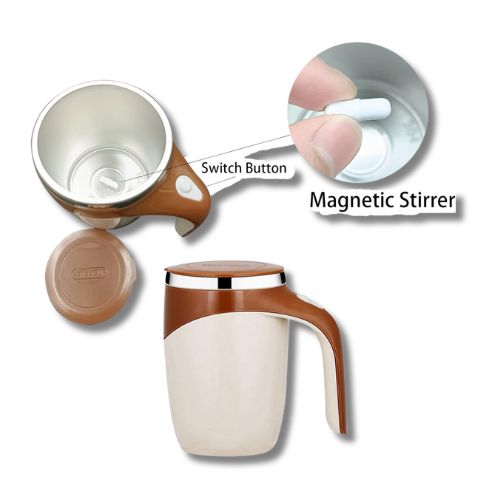 Revolutionize Your Drink Experience with the Scora™ Automatic Stirring Mug!